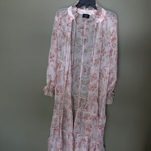 Vici collection floral kimono